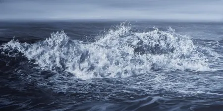 İLHAN HARUN CAN tarafından 2025 yılında 65x130 cm ölçülerinde Tuval üzeri yağlı boya tekniği ile yapılmıştır.