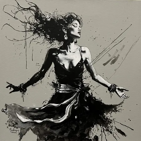 MEHMET SAKIZCI tarafından 2025 yılında 40x40 cm ölçülerinde Tuval üzeri akrilik boya tekniği ile yapılmıştır.