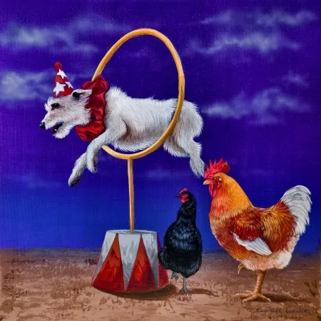 EMİRHAN CANDAN tarafından 2025 yılında 40x40 cm ölçülerinde Tuval üzeri akrilik boya tekniği ile yapılmıştır.