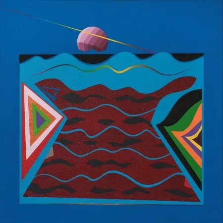 MEHMET ALİ DOĞAN tarafından 2025 yılında 40x40 cm ölçülerinde Tuval üzeri akrilik boya tekniği ile yapılmıştır.