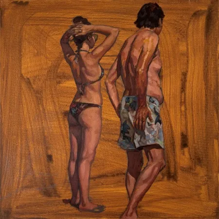 TANJU YAĞAN tarafından 2025 yılında 40x40 cm ölçülerinde Tuval üzeri yağlı boya tekniği ile yapılmıştır.