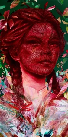 MEVLÜT AKAR tarafından 2025 yılında 130x65 cm ölçülerinde Tuval üzeri akrilik boya tekniği ile yapılmıştır.