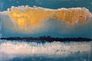 MÜGE CEYHAN tarafından 2019 yılında 100x150 cm ölçülerinde Tuval üzeri yağlı boya tekniği ile yapılmıştır.