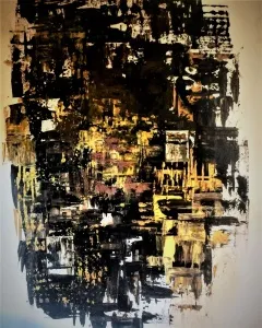 MELİKE UÇKU tarafından 2019 yılında 100x70 cm ölçülerinde Kağıt Üzeri Fotoğraf + Akrilik tekniği ile yapılmıştır.