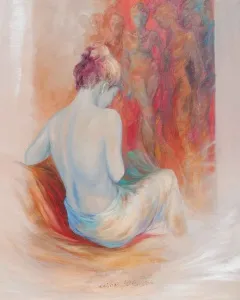 GÜLAY YÜKSEL tarafından 100x80 cm ölçülerinde Tuval üzeri yağlı boya tekniği ile yapılmıştır.