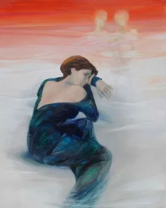 GÜLAY YÜKSEL tarafından 100x80 cm ölçülerinde Tuval üzeri yağlı boya tekniği ile yapılmıştır.