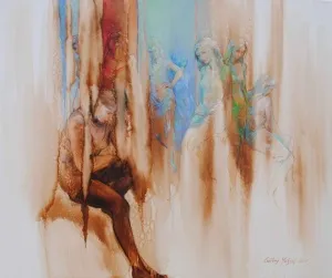 GÜLAY YÜKSEL tarafından 100x120 cm ölçülerinde Tuval üzeri yağlı boya tekniği ile yapılmıştır.