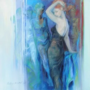 GÜLAY YÜKSEL tarafından 50x50 cm ölçülerinde Tuval üzeri yağlı boya tekniği ile yapılmıştır.