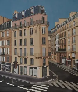 GÜLŞAH ÇALHAN tarafından 2019 yılında 90x111 cm ölçülerinde Tuval üzeri akrilik boya tekniği ile yapılmıştır.