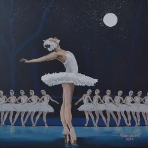 GÜLŞAH ÇALHAN tarafından 2020 yılında 40x40 cm ölçülerinde Tuval üzeri akrilik boya tekniği ile yapılmıştır.