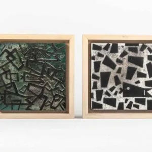 GÖKÇE ÖZER tarafından 2011 yılında 25x100 cm ölçülerinde Seramik tekniği ile yapılmıştır.