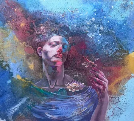 HAKAN ERASLAN tarafından 2026 yılında 90x100 cm ölçülerinde Tuval üzeri akrilik boya tekniği ile yapılmıştır.