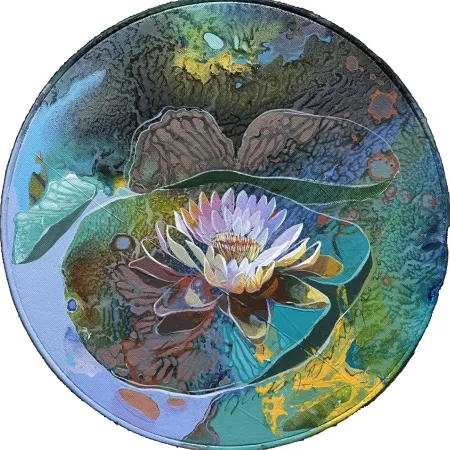 HAKAN ERASLAN tarafından 2025 yılında 32x32 cm ölçülerinde Tuval üzeri akrilik boya tekniği ile yapılmıştır.