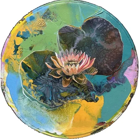 HAKAN ERASLAN tarafından 2025 yılında 32x32 cm ölçülerinde Tuval üzeri akrilik boya tekniği ile yapılmıştır.