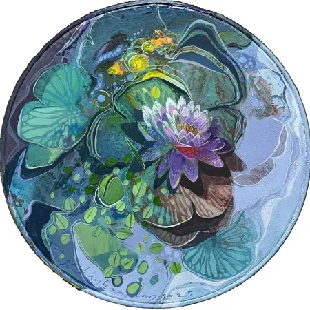 HAKAN ERASLAN tarafından 2025 yılında 32x32 cm ölçülerinde Tuval üzeri akrilik boya tekniği ile yapılmıştır.