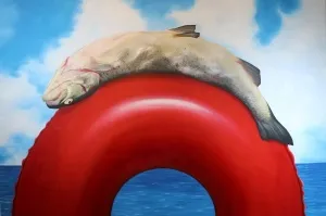 ELAHEH JAFARİ tarafından 2023 yılında 190x130 cm ölçülerinde Tuval üzeri yağlı boya tekniği ile yapılmıştır.