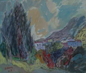 HAMZA İNANÇ tarafından 2008 yılında 60x70 cm ölçülerinde Tuval üzeri yağlı boya tekniği ile yapılmıştır.