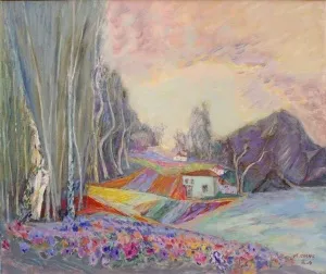 HAMZA İNANÇ tarafından 2004 yılında 75x90 cm ölçülerinde Tuval üzeri yağlı boya tekniği ile yapılmıştır.