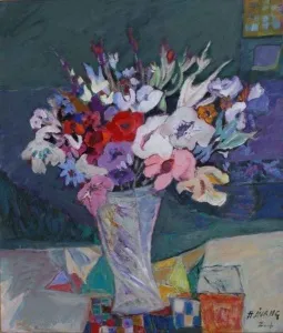 HAMZA İNANÇ tarafından 2004 yılında 70x60 cm ölçülerinde Tuval üzeri yağlı boya tekniği ile yapılmıştır.