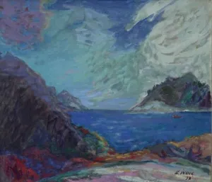 HAMZA İNANÇ tarafından 1997 yılında 65x79 cm ölçülerinde Tuval üzeri yağlı boya tekniği ile yapılmıştır.