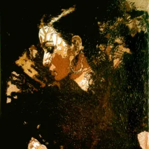 HASAN ÇAĞLAYAN tarafından 60x50 cm ölçülerinde Tuval üzeri karışık teknik tekniği ile yapılmıştır.