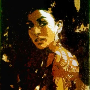 HASAN ÇAĞLAYAN tarafından 60x50 cm ölçülerinde Tuval üzeri karışık teknik tekniği ile yapılmıştır.