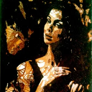 HASAN ÇAĞLAYAN tarafından 60x50 cm ölçülerinde Tuval üzeri karışık teknik tekniği ile yapılmıştır.