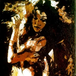 HASAN ÇAĞLAYAN tarafından 60x50 cm ölçülerinde Tuval üzeri karışık teknik tekniği ile yapılmıştır.