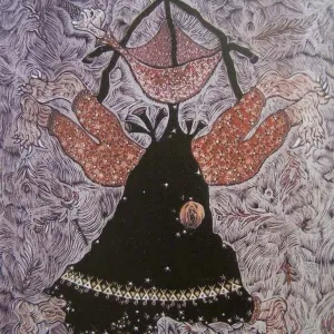 HASAN KIRAN tarafından 2003 yılında 105x85 cm ölçülerinde Ağaç Baskı tekniği ile yapılmıştır.