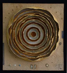 HASAN ŞAHBAZ tarafından 2011 yılında 49x46 cm ölçülerinde Seramik tekniği ile yapılmıştır.