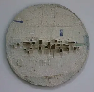 HASAN ŞAHBAZ tarafından 2011 yılında 40x40 cm ölçülerinde Seramik tekniği ile yapılmıştır.