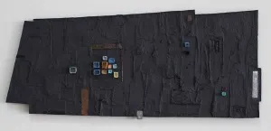 HASAN ŞAHBAZ tarafından 2011 yılında 28x66 cm ölçülerinde Seramik tekniği ile yapılmıştır.