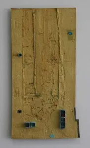 HASAN ŞAHBAZ tarafından 2011 yılında 40x20 cm ölçülerinde Seramik tekniği ile yapılmıştır.