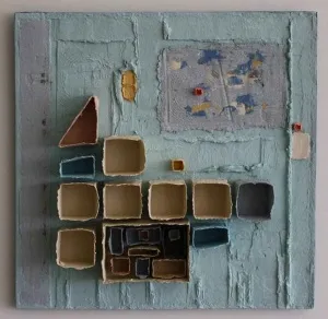 HASAN ŞAHBAZ tarafından 2011 yılında 42x42 cm ölçülerinde Seramik tekniği ile yapılmıştır.