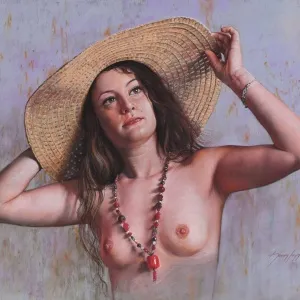 HASAN SAYGIN tarafından 70x50 cm ölçülerinde Kağıt üzeri pastel boya tekniği ile yapılmıştır.