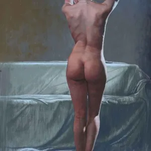 HASAN SAYGIN tarafından 2016 yılında 100x70 cm ölçülerinde Pastel tekniği ile yapılmıştır.