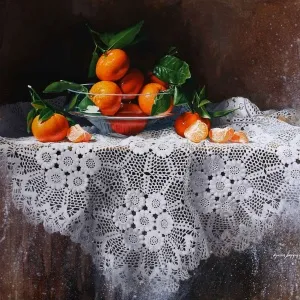 HASAN SAYGIN tarafından 2015 yılında 92x73 cm ölçülerinde Tuval üzeri yağlı boya tekniği ile yapılmıştır.