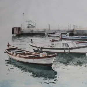 HASAN SAYGIN tarafından 2013 yılında 56x41 cm ölçülerinde Kağıt üzeri sulu boya tekniği ile yapılmıştır.