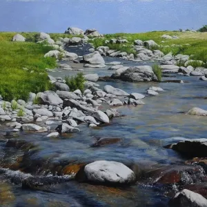 HASAN SAYGIN tarafından 2024 yılında 80x200 cm ölçülerinde Tuval üzeri yağlı boya tekniği ile yapılmıştır.