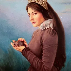 HATİCE BERRAK ÇİÇE tarafından 2015 yılında 70x50 cm ölçülerinde Tuval üzeri yağlı boya tekniği ile yapılmıştır.