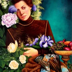 HATİCE BERRAK ÇİÇE tarafından 2015 yılında 70x50 cm ölçülerinde Tuval üzeri yağlı boya tekniği ile yapılmıştır.