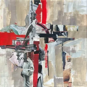 HAZAL AKSOY tarafından 50x55 cm ölçülerinde Kağıt üzeri karışık teknik tekniği ile yapılmıştır.