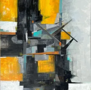 HAZAL AKSOY tarafından 100x100 cm ölçülerinde Tuval üzeri akrilik boya tekniği ile yapılmıştır.