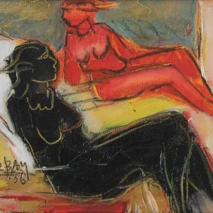 HİLMİ ÖZBAY tarafından 2006 yılında 20x25 cm ölçülerinde Tuval üzeri yağlı boya tekniği ile yapılmıştır.