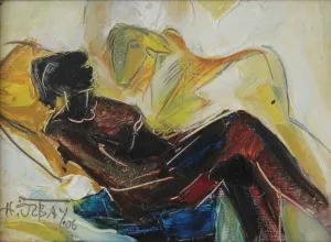 HİLMİ ÖZBAY tarafından 2006 yılında 17x23 cm ölçülerinde Duralit üzeri yağlı boya tekniği ile yapılmıştır.