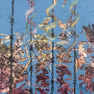 İBRAHİM AKGÜNEY tarafından 2024 yılında 60x60 cm ölçülerinde OSB Levha tekniği ile yapılmıştır.