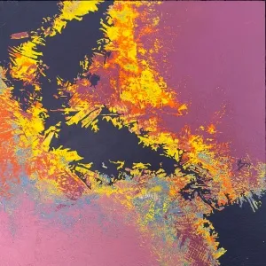 İBRAHİM AKGÜNEY tarafından 2024 yılında 60x60 cm ölçülerinde OSB Levha tekniği ile yapılmıştır.