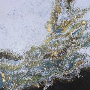 İBRAHİM AKGÜNEY tarafından 2023 yılında 80x80 cm ölçülerinde OSB Levha tekniği ile yapılmıştır.