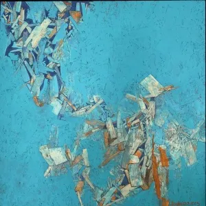 İBRAHİM AKGÜNEY tarafından 2023 yılında 40x40 cm ölçülerinde OSB Levha tekniği ile yapılmıştır.