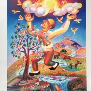 İBRAHİM BALABAN tarafından 2042 yılında 51x42 cm ölçülerinde Dijital baskı tekniği ile yapılmıştır.